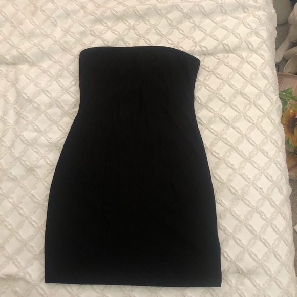 UO Heather Ribbed Knit Tube Dress - Picture 2 of 2
